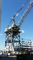 Crane converted from diesel to elect by methane used from landfill (506x900, 152kb)